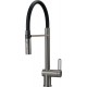 Kitchen faucet flexible spout - 2 stream types