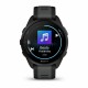 Garmin Forerunner 165 Music 3.05 cm (1.2") AMOLED 43 mm Digital 390 x 390 pixels Touchscreen Black GPS (satellite)