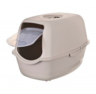 DIAMENTIQ BAYA cool beige - cat litter box - 55,5 x 40 x 38,7 cm