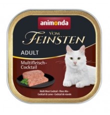 ANIMONDA Vom Feinsten Adult Meat mix - wet cat food - 100g