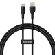 Baseus Flash 2 USB A to USB C fast charging cable 1 m 100 W Black