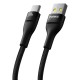 Baseus Flash 2 USB A to USB C fast charging cable 1 m 100 W Black