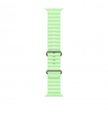 Apple Natural Titanium Finish Band Green Fluoroelastomer, Titanium
