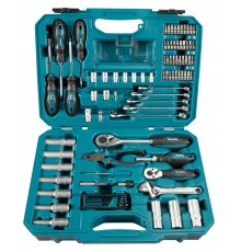 MAKITA SET OF ACCESSORIES AND HAND TOOLS 87pcs.
