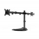 Gembird MS-D2ST-02 Monitor desk stand (rotate, tilt, swivel), 13”-32”, black