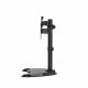 Gembird MS-D2ST-02 Monitor desk stand (rotate, tilt, swivel), 13”-32”, black