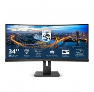 Philips B Line 346B1C/00 computer monitor 86.4 cm (34") 3440 x 1440 pixels Quad HD LCD Black