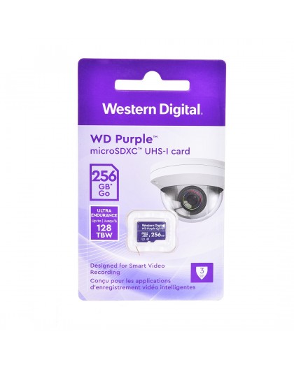 Western Digital WD Purple SC QD101 memory card 256 GB MicroSDXC Class 10