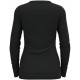 Odlo BL TOP crew neck l/s MERINO 200 women's T-shirt, size M, black