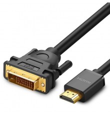 Ugreen HD106 DVI 24+1 pin/HDMI FHD 60Hz 1.5m cable (black)