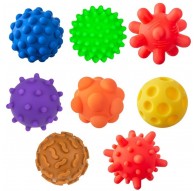Tullo Sensory balls, 8 pieces