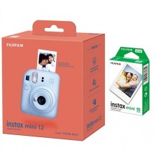 Fujifilm | Instax Mini 12 Camera + Instax Mini Glossy (10pl) | Pastel Blue | 800