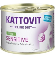 KATTOVIT Sensitive Turkey - wet cat food - 185g