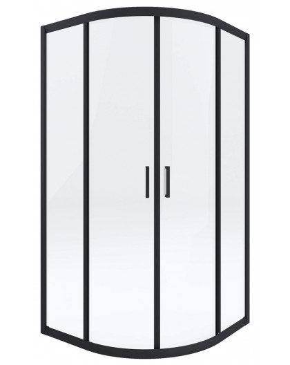 Semicircular shower enclosure 90x90 cm