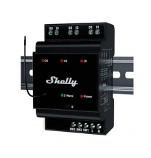 Shelly Qubino Wave Pro 3 3-channel Din Z-wave Bus Relay