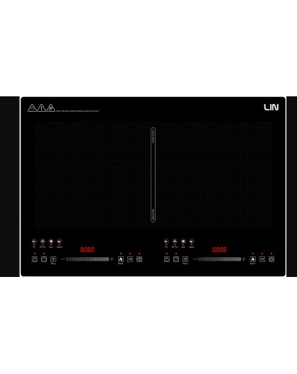 Induction hob LIN LI2H-179, cable with plug, 1.2 m, 3200 W