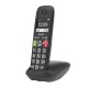Gigaset E290 Analog/DECT telephone Caller ID Black