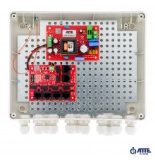 EXTERNAL 5-PORT POE SWITCH FOR 5 IP CAMERAS ATTE IP-5-11-L2