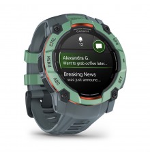 Garmin Instinct 3 AMOLED 3.3 cm (1.3") 50 mm Digital 416 x 416 pixels Touchscreen Green GPS (satellite)
