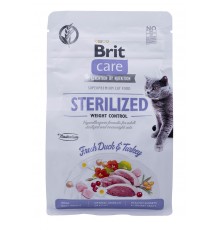 BRIT Care Grain-Free Sterilized Weight Control - dry cat food - 400 g