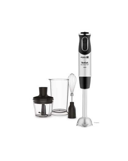 Tefal Quickchef HB656838 blender 0.8 L Immersion blender 1000 W Black, Stainless steel