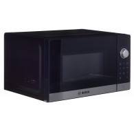 Bosch Serie 2 FFL023MS2 microwave Countertop Solo microwave 20 L 800 W Black, Stainless steel