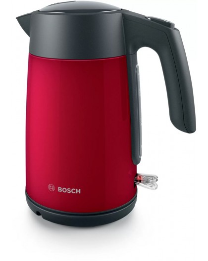 Electric kettle Bosch TWK 7L464, 2400 W, 1.7 l Red