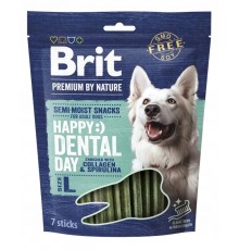 BRIT Premium Dog Snack Dental L - dog treat - 250g