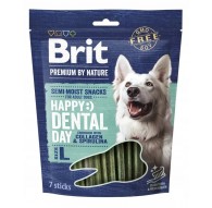 BRIT Premium Dog Snack Dental L - dog treat - 250g
