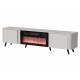 Cama Volare RTV cabinet 200 x 39 x 49 cm cashmere + fireplace