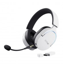 Trust GXT 491W FAYZO Headset Wired & Wireless Head-band Gaming USB Type-C Bluetooth Black, White