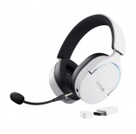 Trust GXT 491W FAYZO Headset Wired & Wireless Head-band Gaming USB Type-C Bluetooth Black, White