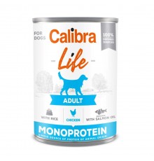 CALIBRA Dog Life Adult Chicken with rice - wet dog food - 400g