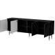 Cama 4D MOUNTAIN chest of drawers 204x40x72 black + gold