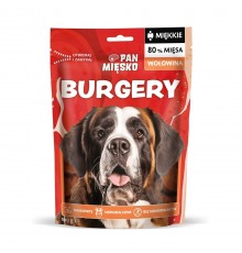 PAN MIĘSKO Beef Burgers - dog treat - 100g