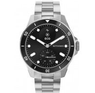 Withings ScanWatch Nova 1.6 cm (0.63") OLED 42 mm Hybrid Black, Stainless steel GPS (satellite)