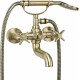 Bathtub mixer with shower set