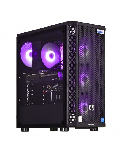 Actina 5901443339236 PC Intel® Core™ i5 i5-12400F 32 GB DDR4-SDRAM 1 TB SSD AMD Radeon RX 7700 XT Midi Tower Black