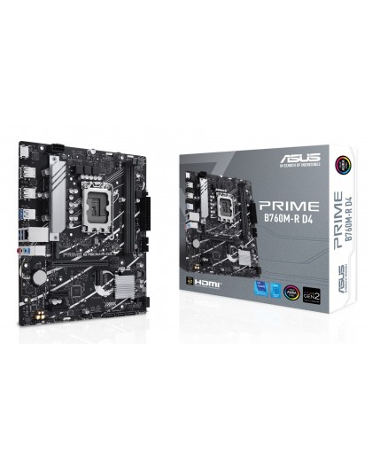 ASUS PRIME B760M-R D4 Intel B760 LGA 1700 micro ATX
