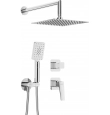 Concealed shower set