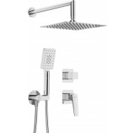 Concealed shower set