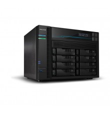 Asustor Lockerstor 10 AS6510T NAS Tower Intel Atom® C3538 8 GB DDR4 0 TB ADM Black