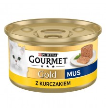 Purina Nestle Gourmet Gold - salmon and chicken - wet cat food -85 g