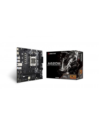 Biostar A620MS motherboard AMD A620 Socket AM5 micro ATX