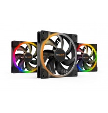 be quiet! Light Wings 140mm ARGB PWM Fan Black 3 Pack