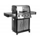 Yato YG-20013 outdoor barbecue/grill Cart Gas Black, Silver 17500 W