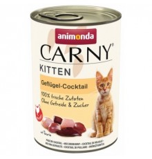 ANIMONDA Cat Carny Kitten Cocktail with poultry - wet cat food- 400g