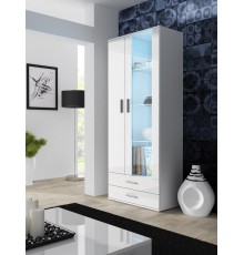 Cama display cabinet SOHO S6 2D2S white/white gloss