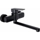 Wall-mounted kitchen faucet