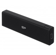 SILICON POWER PD60 Enclosure USB-C case M.2 PCIe NVMe SSD / M.2 SATA SSD (SP000HSPSDPD60CK) Black